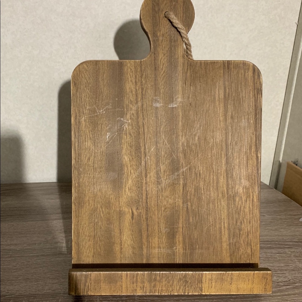 Wooden Cookbook Holder